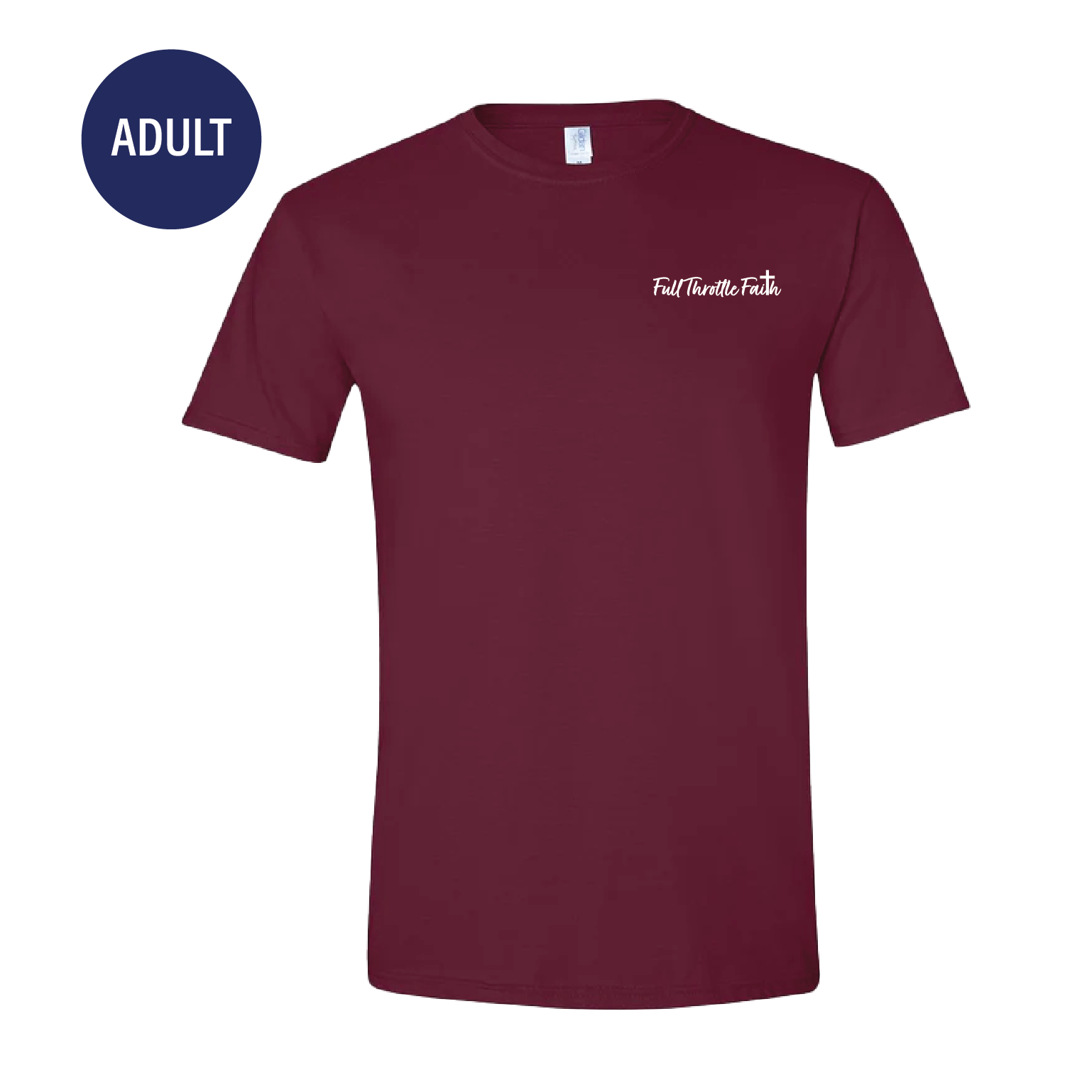 Adult Short Sleeve - "Full Throttle Fundraiser" for Jeremy Gigogne